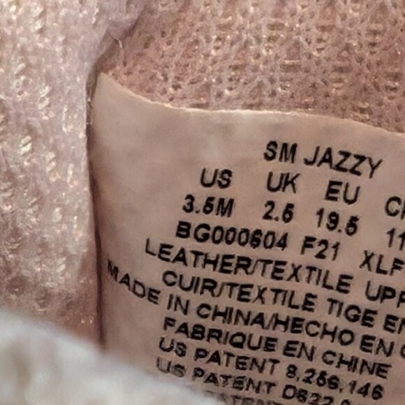 Stride Rite Rainbow Jazzy Sparkle Shoes Size 3.5 Medium - Picture 6 of 6